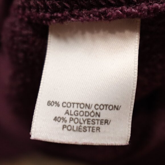 Victoria’s Secret Angel Wing Logo Pullover Sweatshirt – Women’s Large Plum - Picture 9 of 10